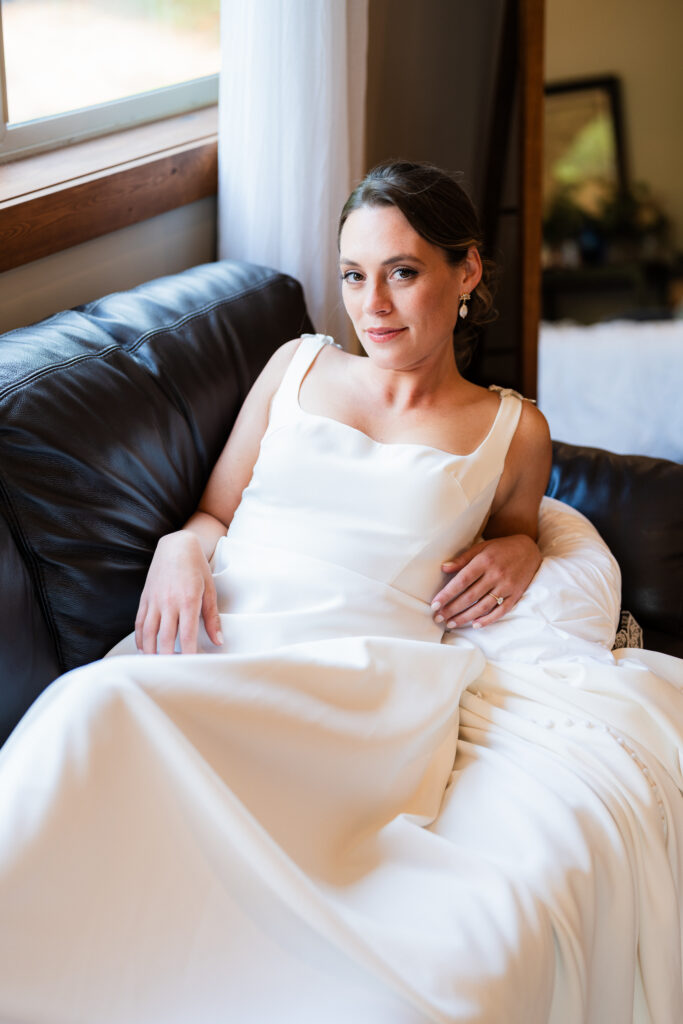 Terra Incognita Vineyard Wedding - Bride getting ready