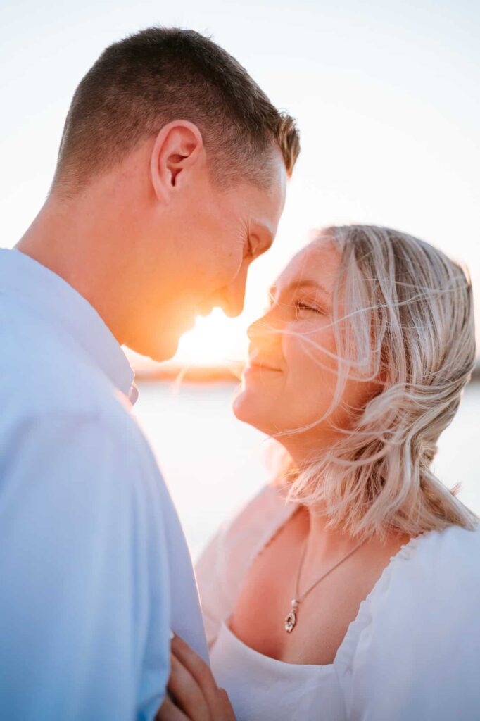 Upham Beach Engagement photo session