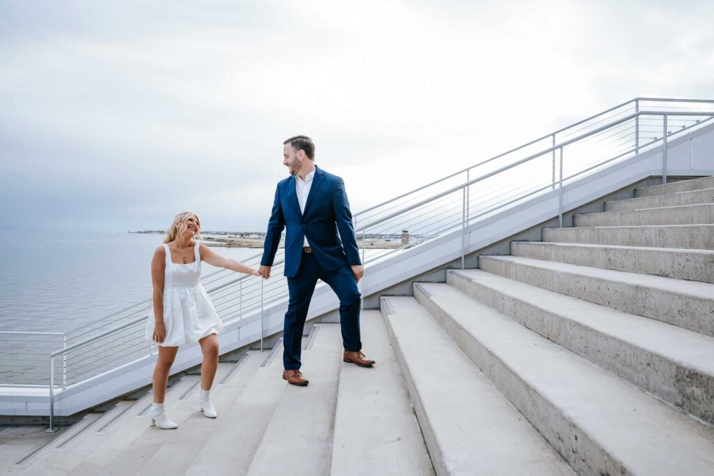 Samantha & David’s Engagement Session at St. Pete Pier