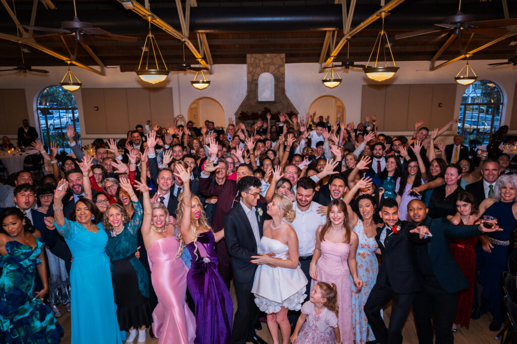 reception at the magnolia building wedding - lakeland wedding photography